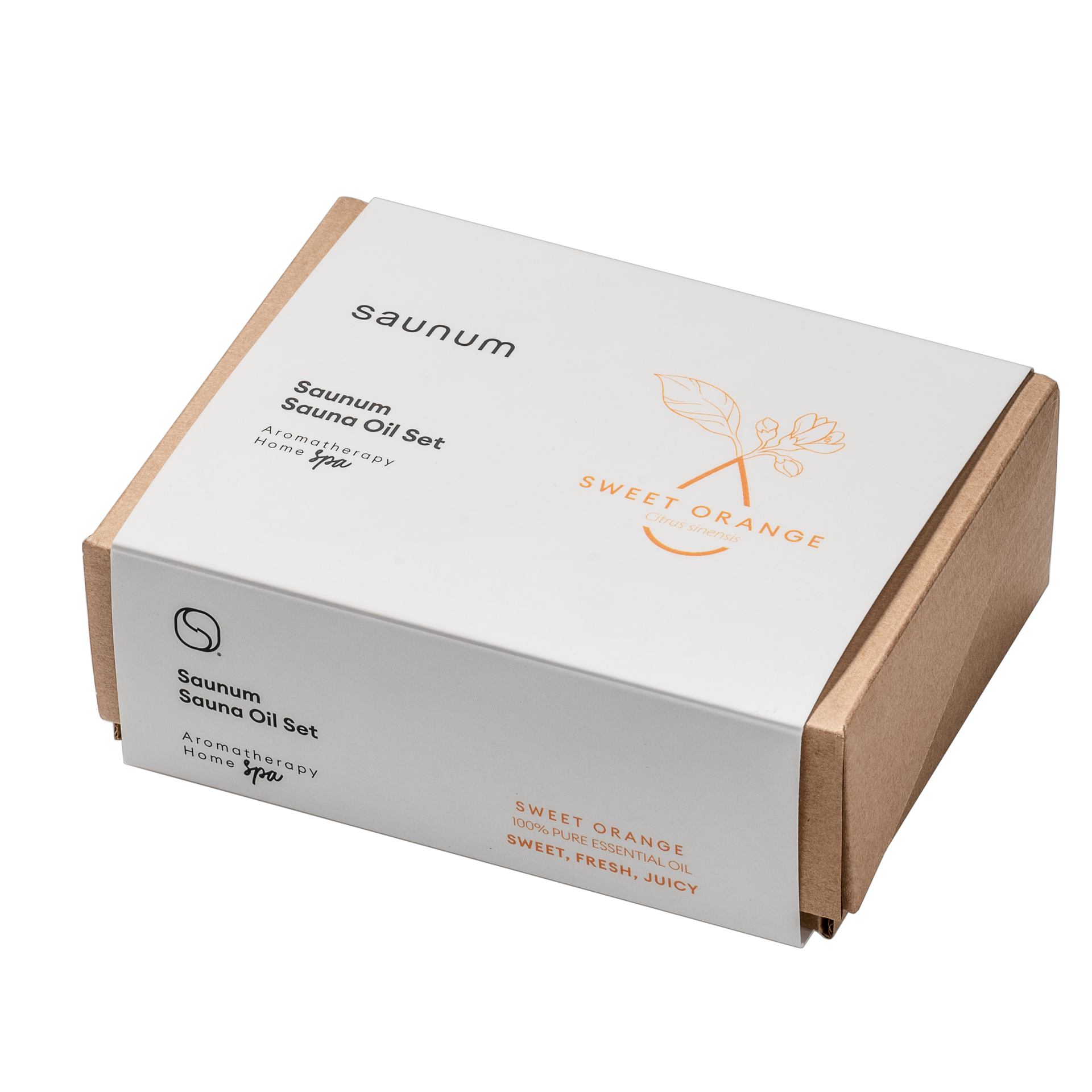 Aromaolja-set för bastu Saunum 10 ml inklusive skål och pipett